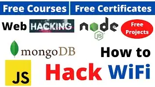 Udemy Free Certificate Courses How to hack WiFi Networks | Web Hacking Online Classes