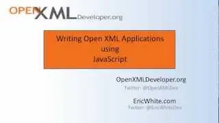 JavaScriptOpenXmlPOC