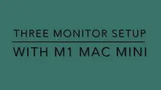 How To Connect Three Monitors To M1 Mac Mini #caldigit #pluggable #lgmonitor