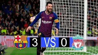 Barcelona x Liverpool | 3-0 | extended highlights and Goals | UCL 2019