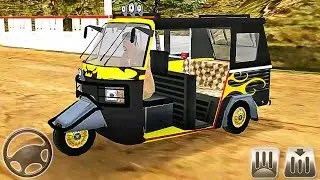 Offroad Tourist Tuk Tuk - Auto Rickshaw Racing Taxi - Android GamePlay