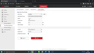 How to Configure Hikvision Cloud Storage