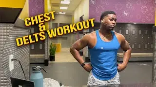 Chest and Shoulder Workout, Late night Pump!