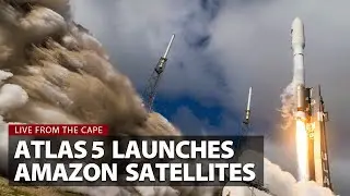 Watch live: Atlas 5 rocket launches first Amazon Kuiper satellites from Cape Canaveral