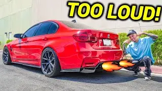 MAKING THE LOUDEST BMW M3 CS IN THE WORLD!!! (New Exhaust!)