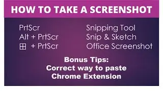 Windows 10 Screenshot Tricks & Tips 💻😱