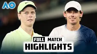 Jannik Sinner vs Alex de Minaur QF - AO 2025