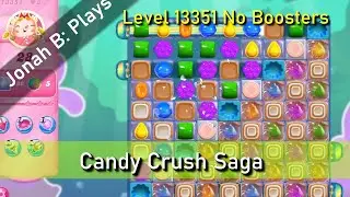 Candy Crush Saga Level 13351 No Boosters