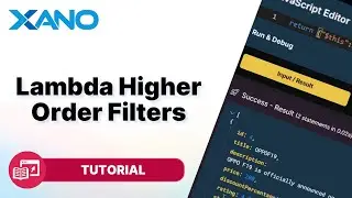 Lambda Higher Order Filters