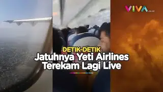 MERINDING! Video Penumpang Pesawat Yeti Airlines Sebelum Jatuh