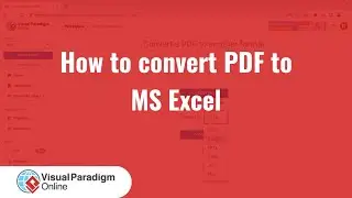 How to Convert PDF to Microsoft Excel