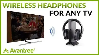 How to Use Avantree HT280 - Wireless Headphone System For any TV