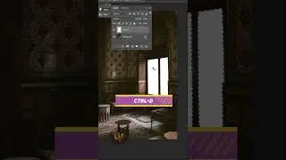 Window Light Effect- Photoshop Short Tutorial #shorts #photoshoptips #photoshoptutorial