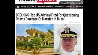 Still Report #514 - Obama's New House in Dubai