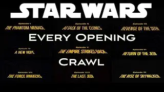 Star Wars: Every Opening Crawl Simultaneously [HD]