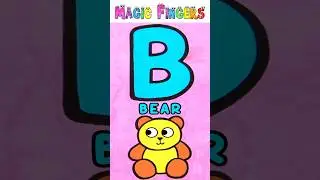 B for Bear Drawing, Painting, Coloring