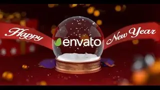 Christmas Snow ball (After Effects template)