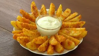 감자는 튀기지 말고 이렇게 드세요, 정말 맛있어요 :: 양념 웨지감자 :: Seasoned Potato Wedges, Potato Recipe