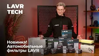 #LAVRTech Автомобильные фильтры LAVR (масляные, салонные, воздушные)– грандиозная новинка 2024 года!