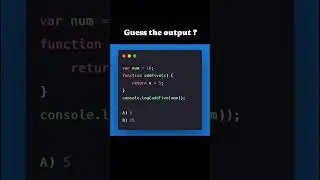 Can You Guess the Output? Test Your JavaScript Skills! 🚀💻 #coding  #programming #webdevelopment