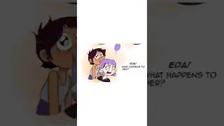 Luz Tries To Eat Amity's Cotton Candy Hair | The Owl House Comic Dub (