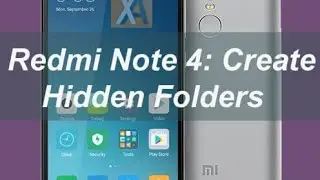 How to hide files in redme note 4