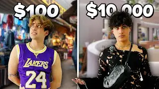 $100 vs $10.000 OUTFIT in Korea