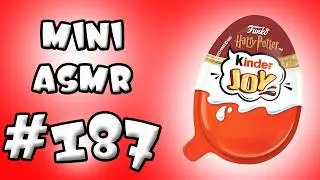 Распаковка второго Kinder Joy серии Гарри Поттер Квиддич Мини АСМР 