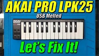 AKAI PRO LPK25 Mini USB Keyboard Repair