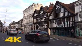 Farnham Walk: Town Centre【4K】