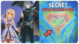 Secret Co-Op Chest - Heart Shaped Pond in New Desert!! | Genshin Impact 3.6