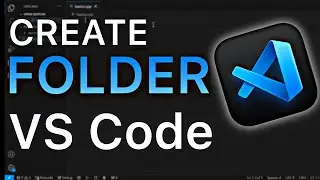 How to Create a folder in VS Code | run a code in vs code | create program file