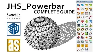How to use JHS_Powerbar Plugin in SketchUp | Complete Guide
