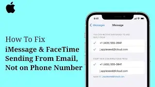 iMessage Sending from Email Rather Than Phone Number on iOS 17.3 (Fixed)