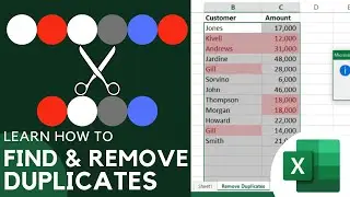 How To Find Duplicates In Excel | How To Remove Duplicates In Excel | Remove Duplicates Excel