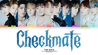 THE BOYZ(더보이즈) - Checkmate [ROAD TO KINGDOM FINAL] (Color Coded Lyrics ENG|ROM|HAN)