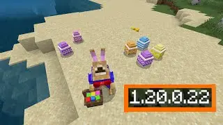 МОД НА ПРАЗДНИК ПАСХИ УЖЕ В MINECRAFT PE 1.20.0.22