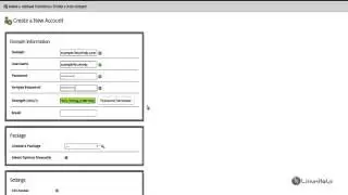 How to create a new account in WHM/cPanel server