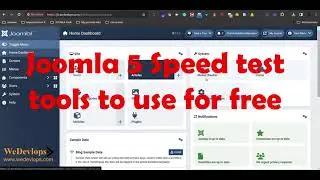 Joomla 5 tools to check for your website speed test and SEO score
