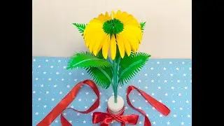 ЦВЕТОК из бумаги своими руками / A FLOWER made of paper with your own hands