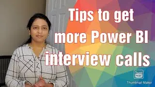 Tips to get more Power BI interview calls | Power BI Developer| SSIS | SQL Server | SSRS | Python |