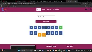 Mini Project in HTML, CSS, JavaScript | New Mini Project idea | Mini Project by GM | DSA Animated