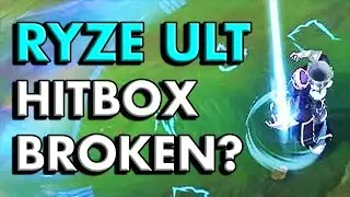 RYZE ULT HITBOX IS BROKEN?