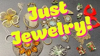 All About Jewelry! Inspecting, Sorting, Selling Vintage & Antique Costume or Fine Jewelry