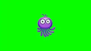 Green screen cartoon |Animated new vedio 2023 |jelly fish|short| objects |@muazim305