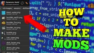 How To Make Mods (Dynamons World) Part 2 | FT Assentify Plays