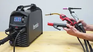 Double Pulse Aluminium MIG welding machine - Headux TitanMig 218X Pulse |  Test