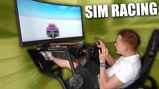 Creando el Setup Racing PERFECTO!! | Monitor Ultrawide curvo ideal para simuladores!