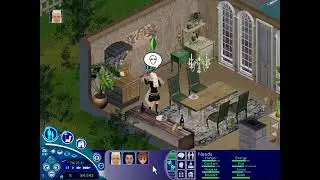 The Sims 1 Longplay- The Carvers Visit the Public Library (No commentary, modded)