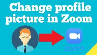 How to change profile picture in Zoom meeting app desktop ?